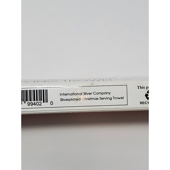 NOS INTERNATIONAL SILVER COMPANY CHRISTMAS SERVING TROWEL PIE SERVEWARE 1997 - Picture 13 of 13